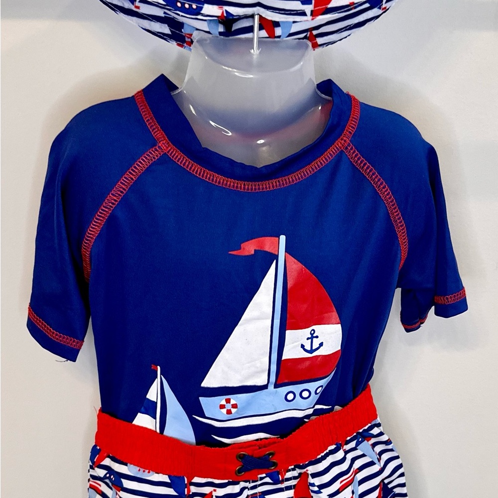 Nautical Blue Kids Swim Set
